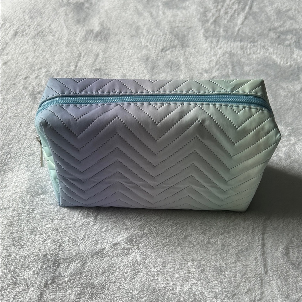 Ombre Quilted Makeup Bag